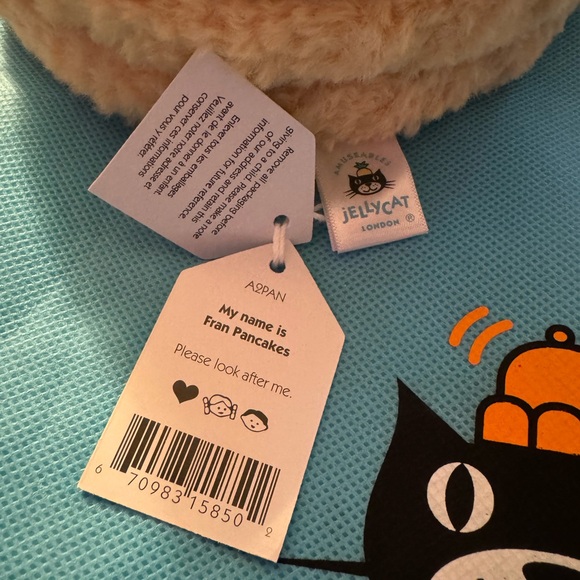 Jellycat Fran Pancakes NWT - Picture 5 of 5
